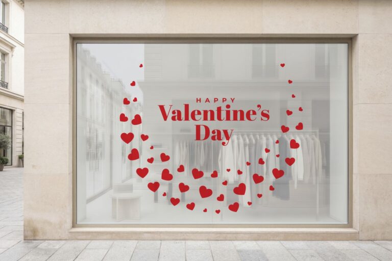 Αυτοκόλλητο-Βαλεντίνου-Valentines-Heart-Wreath