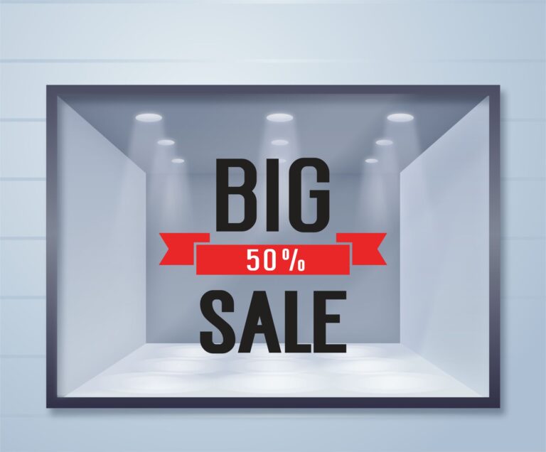 Εκπτωτικό-Αυτοκόλλητο-Bold-Discount